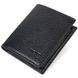 Миниатюрный мужской бумажник из натуральной кожи BOND 21992 Черный 21992 фото 1