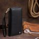Вертикальний гаманець шкіряний жіночий ST Leather 19274 Чорний 19274 фото 9