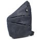 Мужская сумка-слинг через плечо микс канваса и кожи TARWA RKK-6402-3md RKK-6402-3md фото 5