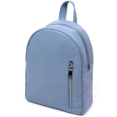 Стильний рюкзак жіночий з натуральної шкіри Shvigel 16318 Блакитний 52618 фото