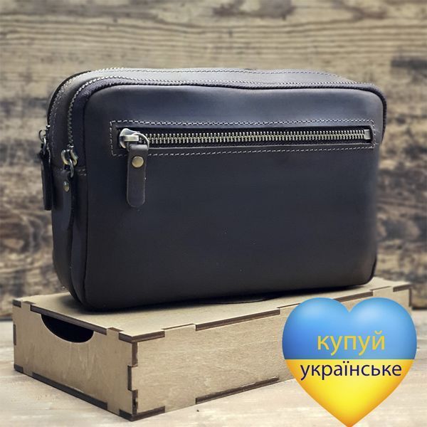 Мужская кожаная сумка клатч SGE BAR 001 brown коричневый BAR 001 brown фото