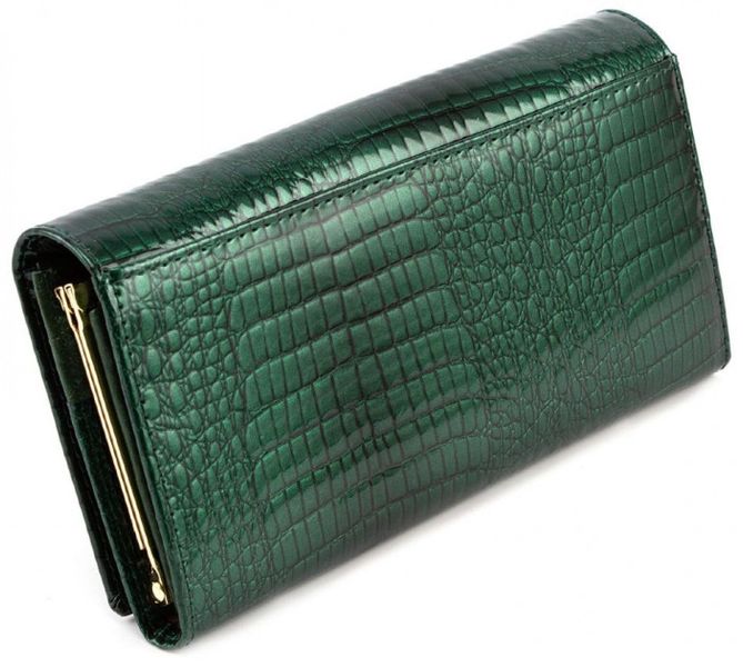 Зелений лаковий портмоне жіночий Marco Coverna 403-1010-7 403-1010-7 фото