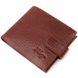Функціональний чоловічий гаманець з хлястиком із натуральної шкіри KARYA 21080 Світло-коричневий 21080 фото 1