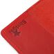 Обкладинка на паспорт Shvigel 13958 з точковим тисненням шкіряна Червона 13958 фото 6