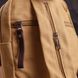 Зручна сумка-рюкзак у стилі мілітарі з двома відділеннями із щільного текстилю Vintage 22166 Пісочний 56802 фото 9