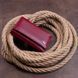 Гаманець горизонтальний з монетницьою на блискавці жіночий ST Leather 19363 Бордовий 19363 фото 9
