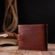 Функціональний чоловічий гаманець з хлястиком із натуральної шкіри KARYA 21080 Світло-коричневий 21080 фото 8