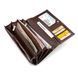 Гаманець жіночий ST Leather 18391 (S2001A) шкіряний Коричневий 18391 фото 4