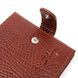Функціональний чоловічий гаманець з хлястиком із натуральної шкіри KARYA 21080 Світло-коричневий 21080 фото 3