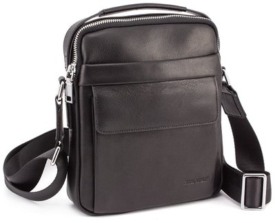 Чёрная брендовая сумка-барсетка Marco Coverna 7706-1A black 7706-1A black фото