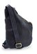 Чоловіча шкіряна сумка-слінг RK-6402-3md темно-синя бренд TARWA RK-6402-3md фото 9