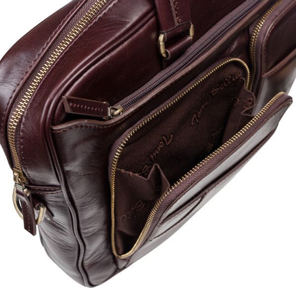Чоловічий шкіряний портфель Tony Bellucci 5048-09 5048-09 фото