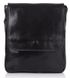 Чорна шкіряна сумка через плече VIRGINIA CONTI V-01277A V-01277A фото 3