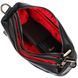 Зручна сумка на три відділення з натуральної шкіри 22094 Vintage Чорна 22094 фото 5