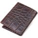 Стильное мужское портмоне из натуральной фактурной кожи CANPELLINI 21497 Коричневое 21497 фото 2