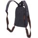Текстильна сумка з ущільненою спинкою через плече Vintagе 22172 Чорний 56808 фото 2