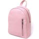 Практичний жіночий рюкзак з натуральної шкіри Shvigel 16319 Рожевий 52619 фото 1