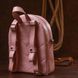 Практичний жіночий рюкзак з натуральної шкіри Shvigel 16319 Рожевий 52619 фото 8