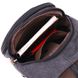 Текстильна сумка з ущільненою спинкою через плече Vintagе 22172 Чорний 56808 фото 5