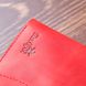 Жіноче вінтажне шкіряне портмоне Shvigel 16614 Червоний 16614 фото 8