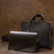 Жіноча стильна сумка з натуральної шкіри GRANDE PELLE 11434 Чорний 49839 фото 8