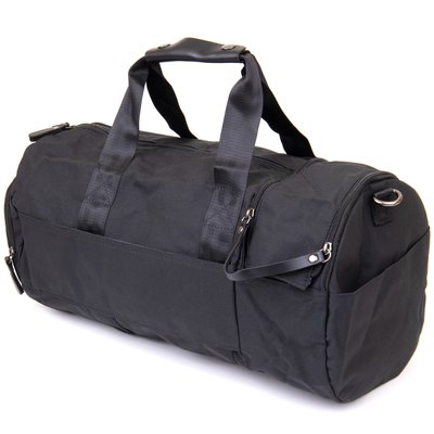 Спортивна сумка текстильна Vintage 20640 Чорна 49015 фото