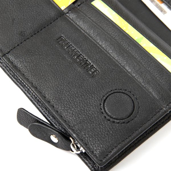 Практичний шкіряний гаманець-клатч ST Leather 19371 Чорний 19371 фото
