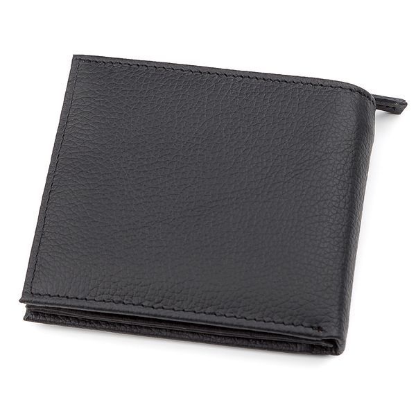 Чоловічий гаманець ST Leather 18343 (ST154) натуральна шкіра Чорний 18343 фото