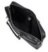 Чёрный кожаный портфель для ноутбука VIRGINIA CONTI V-01184A V-01184A фото 4