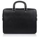 Чёрный кожаный портфель для ноутбука VIRGINIA CONTI V-01184A V-01184A фото 3