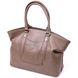 Стильная вместительная женская сумка KARYA 20882 кожаная Бежевый 20882 фото 2