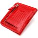Лакований жіночий гаманець невеликого розміру з натуральної шкіри CANPELLINI 21800 Червоний 21800 фото 2