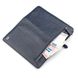 Чоловічий гаманець ST Leather 18443 (ST291) багатофункціональний Синій 18443 фото 6