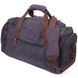 Велика дорожня сумка текстильна 21237 Vintage Чорна 55124 фото 2