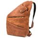 Мужская сумка-слинг через плечо микс канваса и кожи TARWA RBC-6402-3md RBC-6402-3md фото